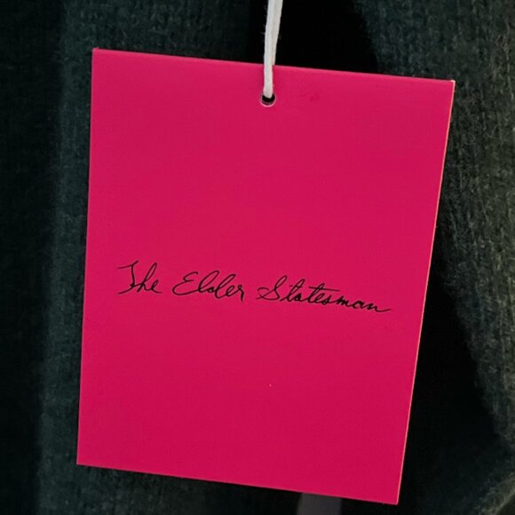 NWT The Elder Statesman Cashmere Simple Crew - Picture 6 of 9